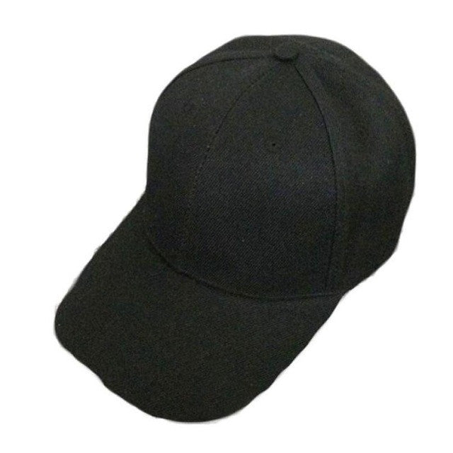 Brand New Canvas Baseball Cap 2017 Fashion Blank Hat Solid Color Adjustable Hat feminino touca menino Cayler summer baseball cap