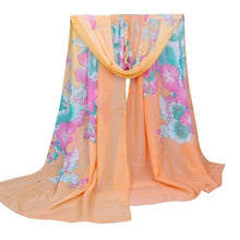Fashion Morning Glory Women Scarf Female Brand Soft Wool Cashmere Long Shawl and Scarves For Women