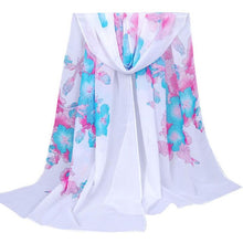 Fashion Morning Glory Women Scarf Female Brand Soft Wool Cashmere Long Shawl and Scarves For Women