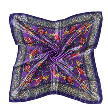 Fashion 4 Colors Square Scarf Women Lady Floral Printed Head Glamorous Wrap Shawl Cashmere Scarf#LSN