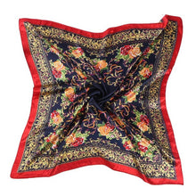 Fashion 4 Colors Square Scarf Women Lady Floral Printed Head Glamorous Wrap Shawl Cashmere Scarf#LSN