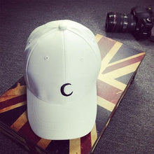 Hot Sale Embroidery Cotton Baseball Cap Moon Printing Boys Girls Snapback Hip Hop Flat Hat Adjustable Snapback Flat Exercise Hat