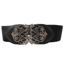 JECKSION Vintage Women Belt 2016 Fashion Accessories Alloy Flower PU Leather Belt Belt Straps For Women