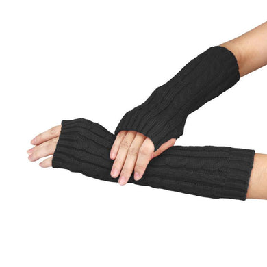 JECKSION 7 Colors Gloves ladies Knitted Arm Fingerless Winter Gloves female gloves Soft Warm Mitten Guantes Sra Invierno #LYW