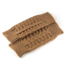 Mittens women fashion watch Knitted Arm Fingerless Mitten For Winter Gloves Female Soft Warm Mitten Guantes de invierno #LYW