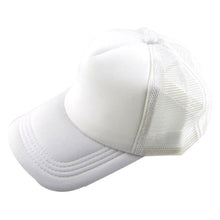 Caps 2017 Unisex Casual Hat Solid Baseball Cap Trucker Mesh Blank Visor Hat Adjustable snapback baseball cap bone masculino