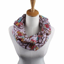 Fashion Hot Sale Women Ladies Owl Pattern Print Scarf Warm Wrap Shawl Wonderful Popular gift 50*170cm