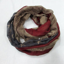 Fashion Gray Khaki Scarf for Women Lady Retro Stars Shawl Voile Rectangle Top Quality Elegant design Cotton Warm Winter Scarf