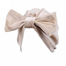 Brand New Women Bow Hat Beanie Turban Head Knit Beanie Cap Braided Hat skull hats for women