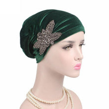 Hot Sale Women Hat Beanie Turban Head Wrap Bow Cap hats for women Velvet Autumn Winter Skullies