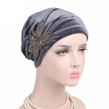 Hot Sale Women Hat Beanie Turban Head Wrap Bow Cap hats for women Velvet Autumn Winter Skullies