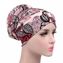 Fashion Floral Printed Beanie Hat Fashion New Arrival Women Hat Scarf Turban Head Wrap Cap