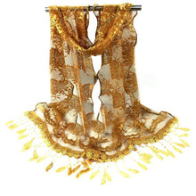 Fashion Long Scarf Women Sexy Lace Printed Scarves With Tassel Wrap Shawl Flower Scarves Pashmina echarpes foulards femme