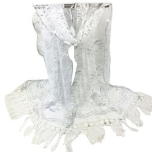 Fashion Long Scarf Women Sexy Lace Printed Scarves With Tassel Wrap Shawl Flower Scarves Pashmina echarpes foulards femme