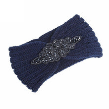 Women Knitting Headband 2017 Fashon New Arrival Handmade Keep Warm Hairband Turban For Lady Women Crochet Bow Stretch Hairband