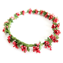 Fashion Floral Headband Hair Aaccessories Mori Women Girls Photo Portrait Tool Fruit Wreath Hair Ornaments Jewelry Headwear