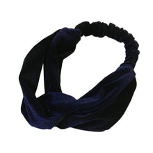 Hairband Women Velvet Cross Twist Headband Hair High Quality Band Turban Elastic Headband Bandage Hair Accessories for women