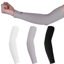 1 Pair UV Protection Cooler Arm Sleeves for Running Bike Hiking Golf Tennis Football Driving Fishing