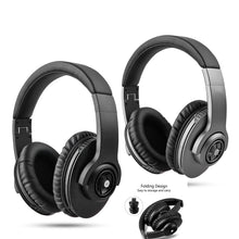 Universal BT4.1 Stereo Bluetooth Headset Adjustable Earphone 1300mAh 200H Standby Time 18H Talk Time Wireless Headphones Headset with Mic and Volume Control for Smartphone Adults Kids Girls