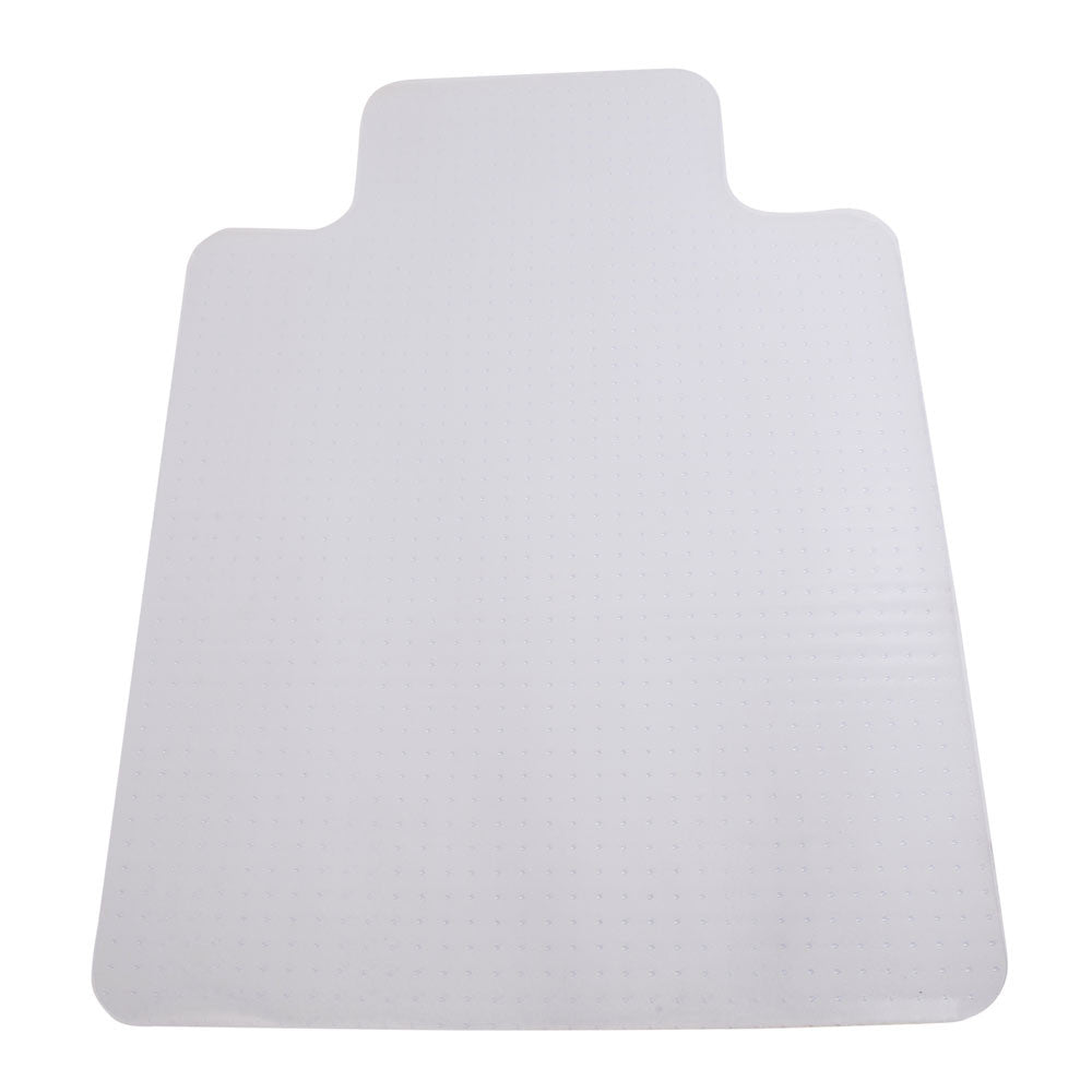 90 x 120 x 0.2cm PVC Home-use Protective Mat with Nail for Floor Chair Tranparent