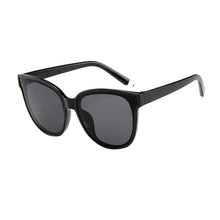 Fashion Womens Ladies Designer Oversized Flat Top Cat Eye Mirrored Sunglasses