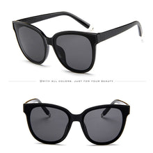 Fashion Womens Ladies Designer Oversized Flat Top Cat Eye Mirrored Sunglasses